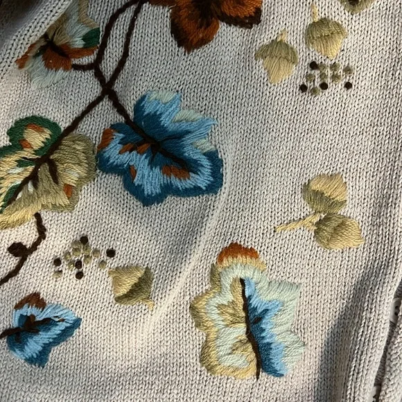 Vintage Embroidered Cardigan - PL - Picture 4 of 9